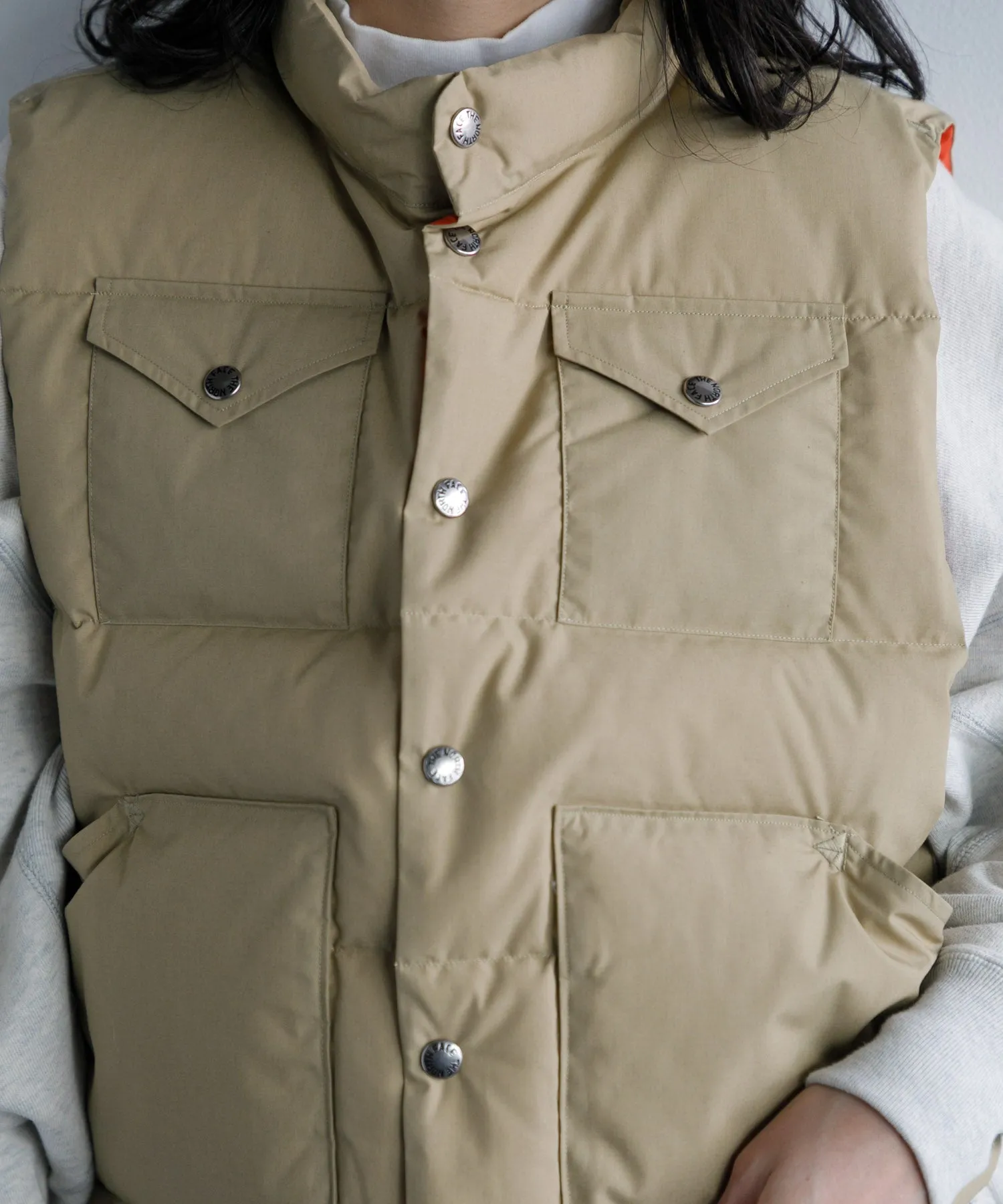 【WOMEN】THE NORTH FACE PURPLE LABEL 65/35 Short Sierra Vest