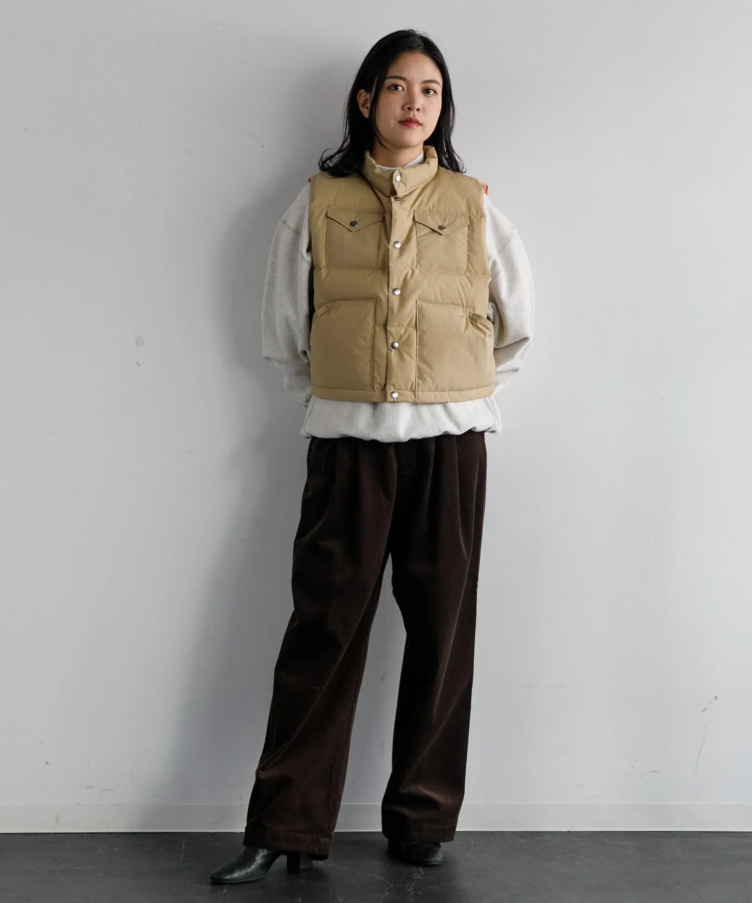 【WOMEN】THE NORTH FACE PURPLE LABEL 65/35 Short Sierra Vest