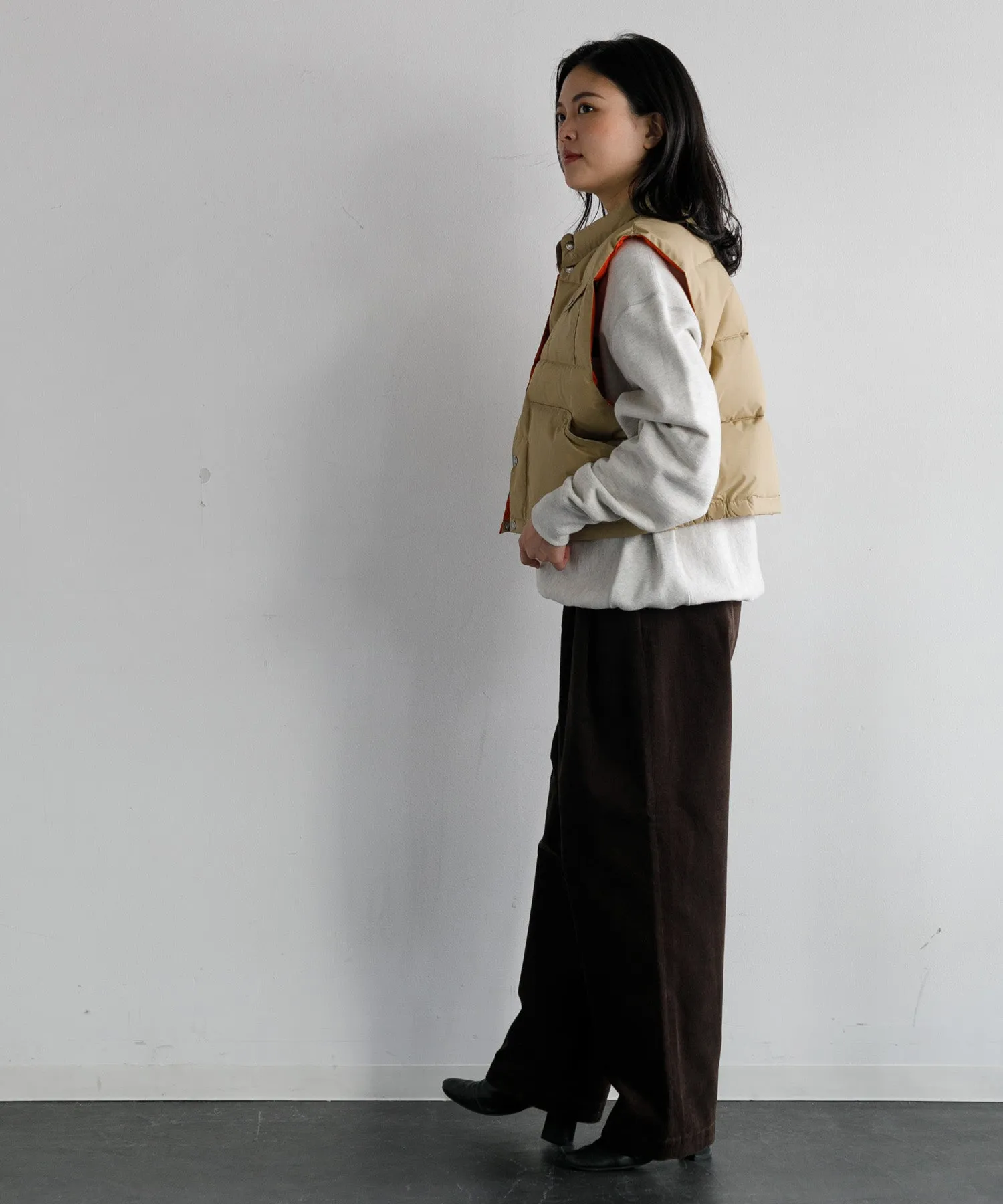 【WOMEN】THE NORTH FACE PURPLE LABEL 65/35 Short Sierra Vest